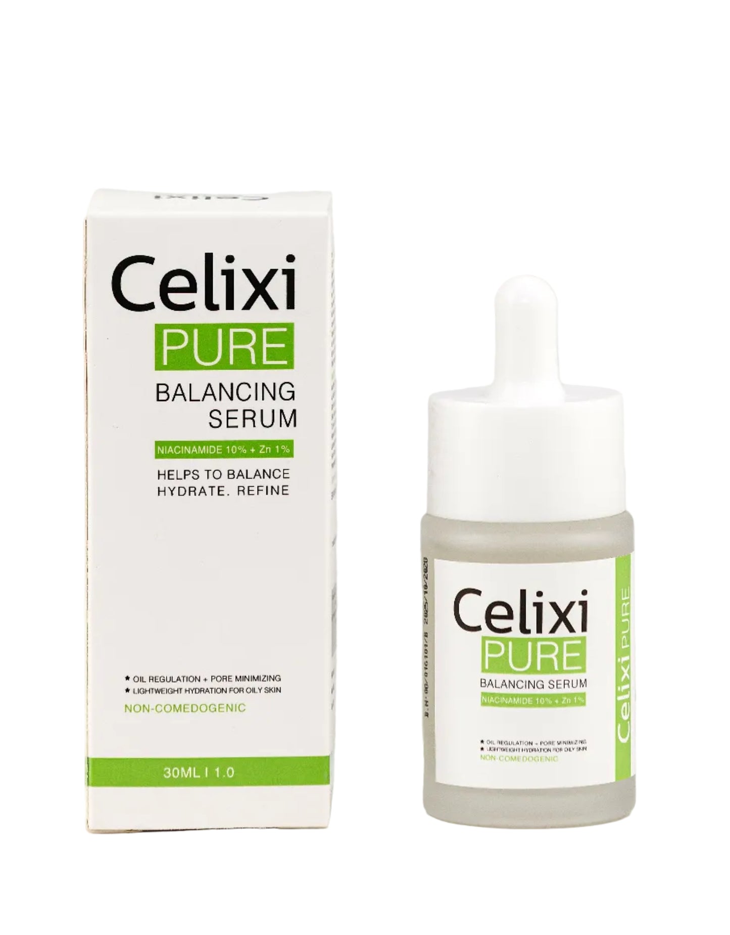 Celixi® Pure 🇺🇸 - Balancing Serum 10% Niacinamide and 1% Zinc PCA to regulate oil