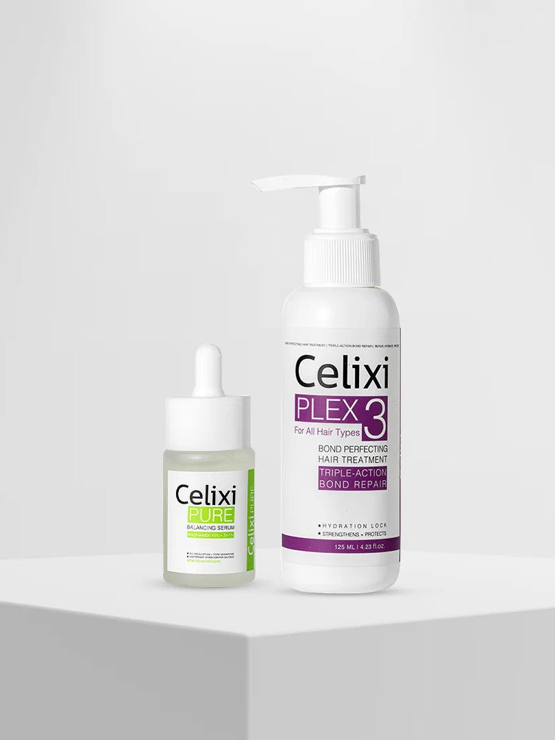 باقة العناية المتكاملة للشعر والبشرة | ماسك للشعر + سيروم للبشرة